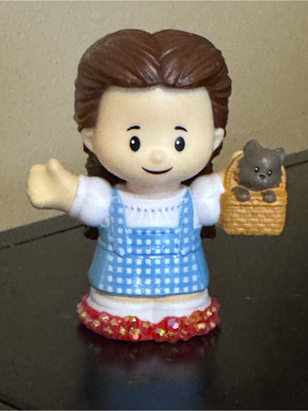 Hand Crafted- Little People - Wizard of Oz- Dorothy